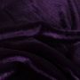 Einfarbiger Samt Dark Purple
