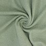 Waschbarer Bouclé-Filz Dusty Green
