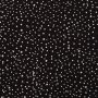 Tricot Dots Schwarz