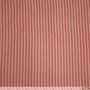 Naturleinen Canvas mit 3-mm-rotem Streifen