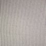 Baumwoll-Canvas Natur mit 3-mm-Streifen Braun