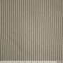 Baumwoll-Canvas Natur Streifen 3 mm Khaki