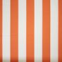 Outdoor-Canvas-Streifenstoff Orange