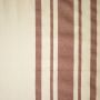 Cotton Natur Streifen Terrakotta
