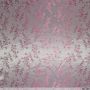 Jacquard-Futterstoff Floral Rosa