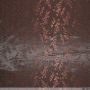 Jacquard-Futter floral braun