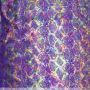 Schlangenprint violett