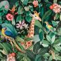 Velours-Panel Jungle 48x48 cm
