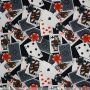 Texture Kartenspiel Stoff