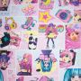 Digitale Baumwolle Cool Girl Manga