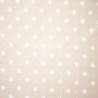Baumwoll-Popeline Sterne Beige