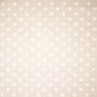 Baumwoll-Popeline Polka-Punkte Beige