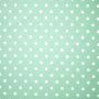 Baumwoll-Popeline Polka-Punkte Grün