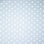 Baumwoll-Popeline mit Polka-Dots, hellblau