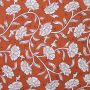 Baumwolle Boho Lotus Bloom Brique