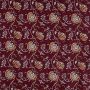 Baumwolle Combi Tropical Flower bordeaux