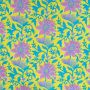 Baumwolle Retro Floral Lime