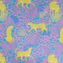Baumwolle Jungle Cheetah Rosa
