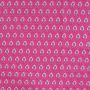 Baumwollstoff Combi Folk Garden Hearts Fuchsia