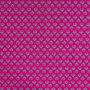 Baumwoll-Popeline Sweet Folk Flower Fuchsia