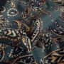Punta di Roma Jersey mit Paisley-Print in Petrol