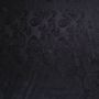 Jacquard-Futter Paisley Schwarz