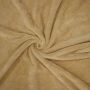 Bambus-Wellness Frottee-Fleece Camel