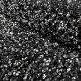 Curvy Paillettenvelours Silber