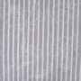 Leinenoptik-Stoff grau mit Blumenprint