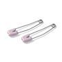 PRYM Baby-Sicherheitsnadel Edelstahl Rosa 086102
