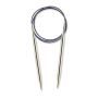 Rundstricknadeln MS 100 cm 7,00 mm silberfarbig