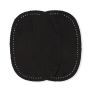 PRYM Cord-Patches zum Aufbügeln 10 x 14 cm schwarz 929320