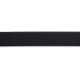 Velours-Elastic 25 mm schwarz