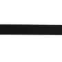 Velours-Elastic 30 mm schwarz