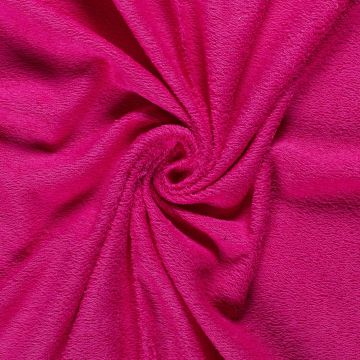 Doppelschlingen-Frottee Fuchsia