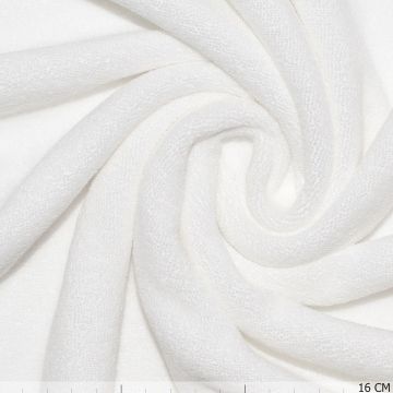 Stretch-Frottee Ecru