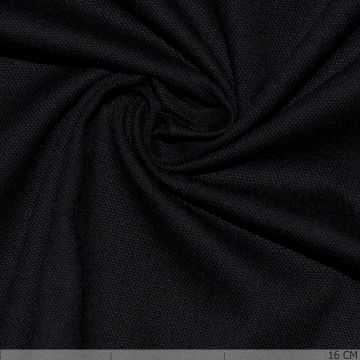 Baumwoll-Canvas Schwarz