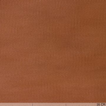 Tüll 280 weich und geschmeidig Mocca