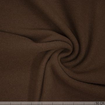 Walkloden Wollfilz Bouclé Mocca