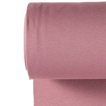 Feiner Bündchenstoff Altrosa #140