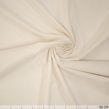 Uni-Baumwollstoff Off-White