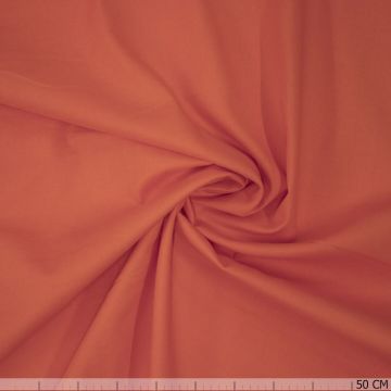 Uni-Baumwollstoff Light Orange