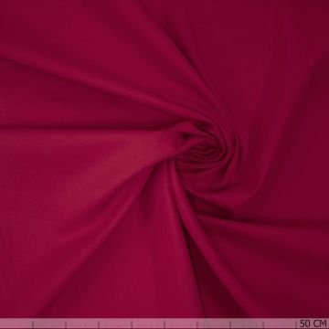Uni-Baumwollstoff Rot