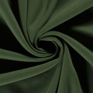 Sweatstoff Heavy Brushed Dunkelgrün
