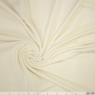 Baumwolljersey angeraut perle