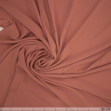 Bubble Chiffon in Dunklem Apricot