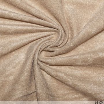 Velourslederimitat beige