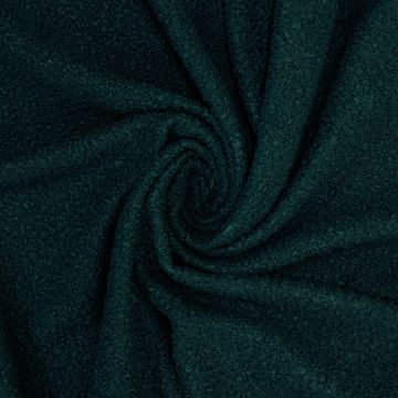 Waschbarer Bouclé-Filz Dark Green