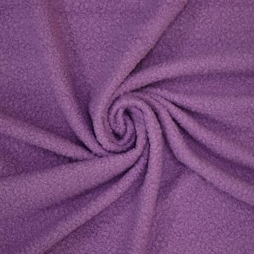 Waschbarer Bouclé-Filz Lila