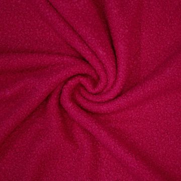 Waschbarer Bouclé-Filz Fuchsia